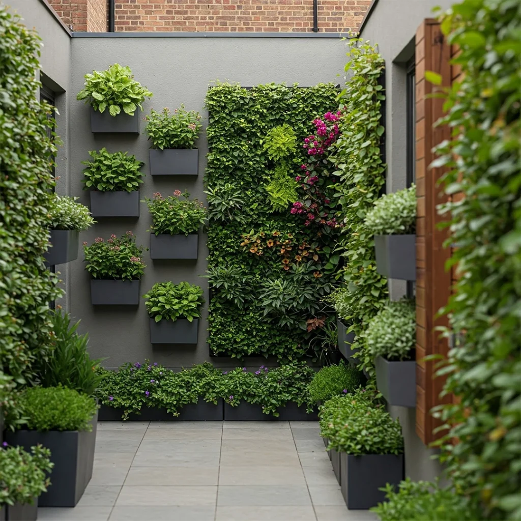 Small Spaces Beautiful Gardens vertical herb garden